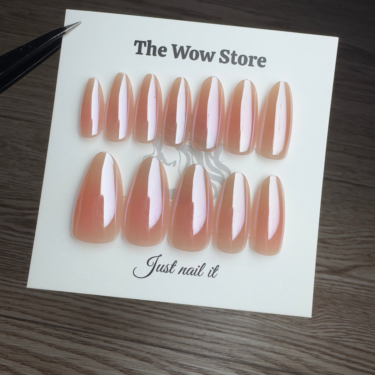 Caramel - 24 nails set