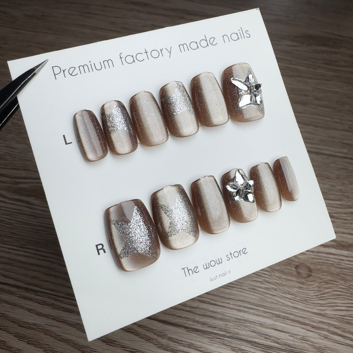 Coconut - 24 nails set
