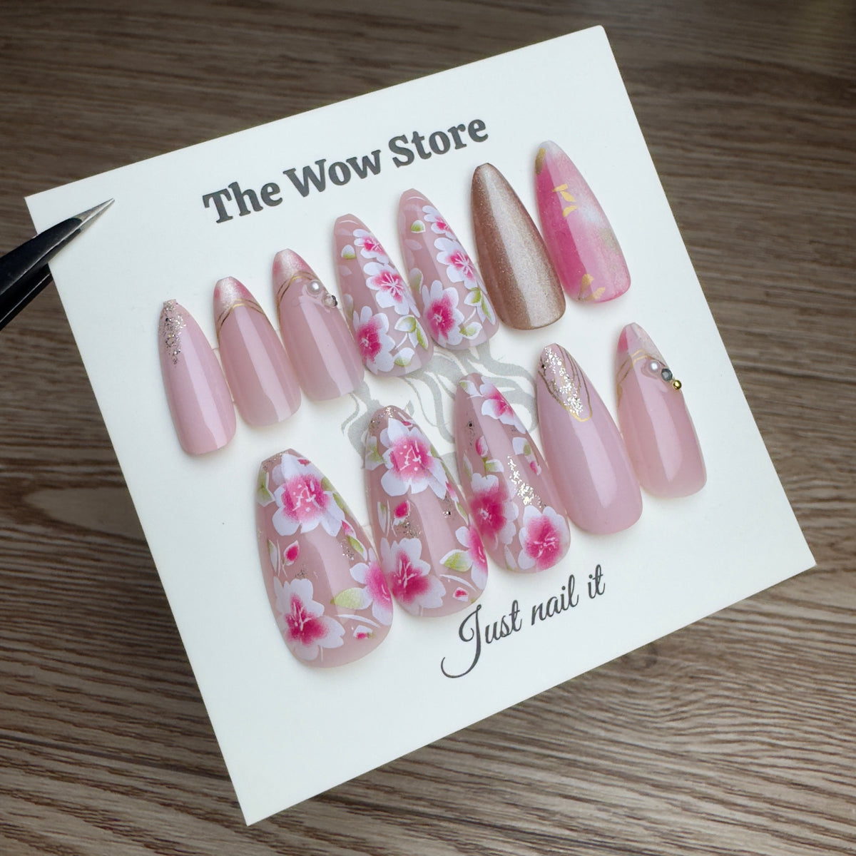 Spring - 24 nails set