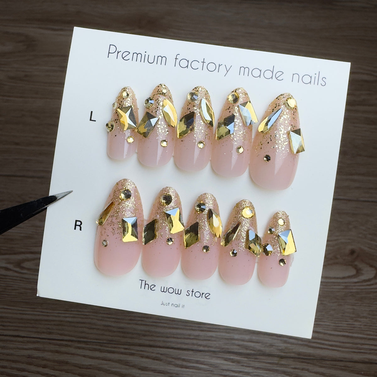 Cleopatra - 24 nails set