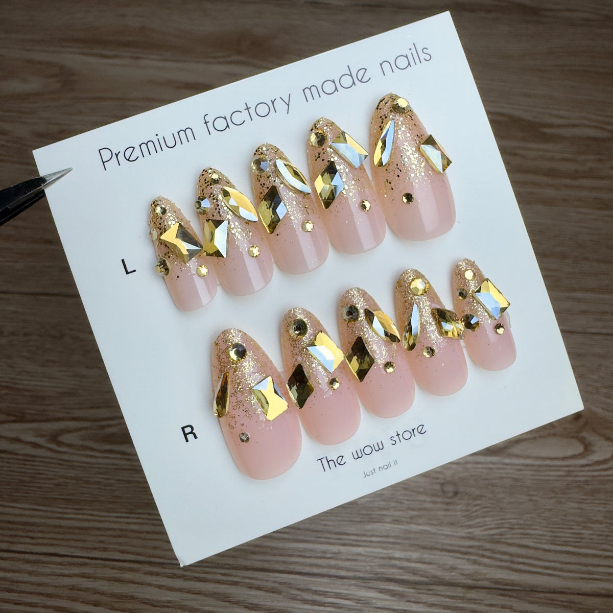 Cleopatra - 24 nails set
