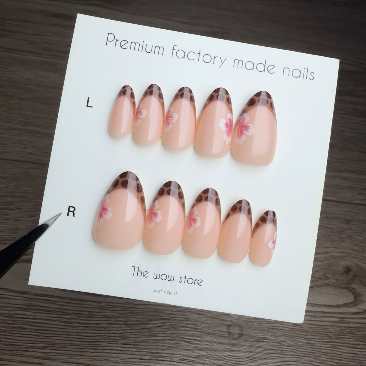 Daisy - 24 nails set