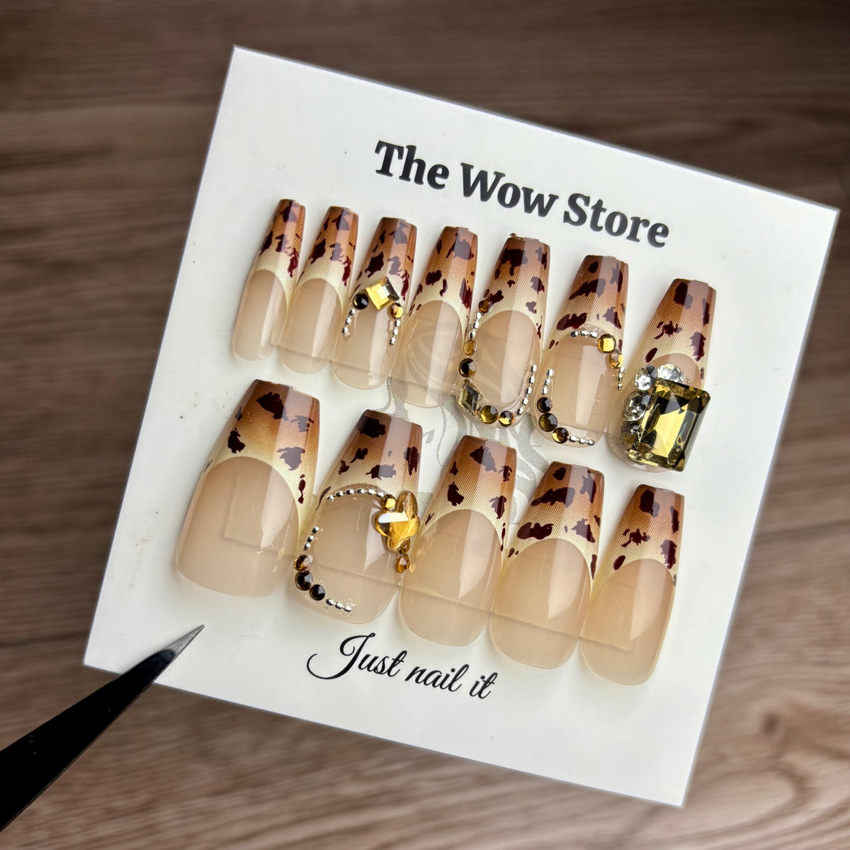 Smokin  - 24 nails set