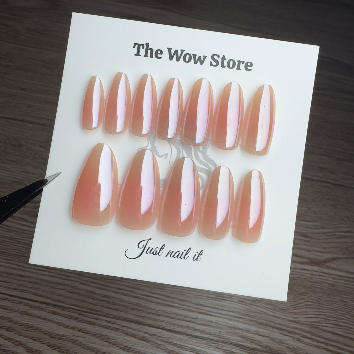 Caramel - 24 nails set