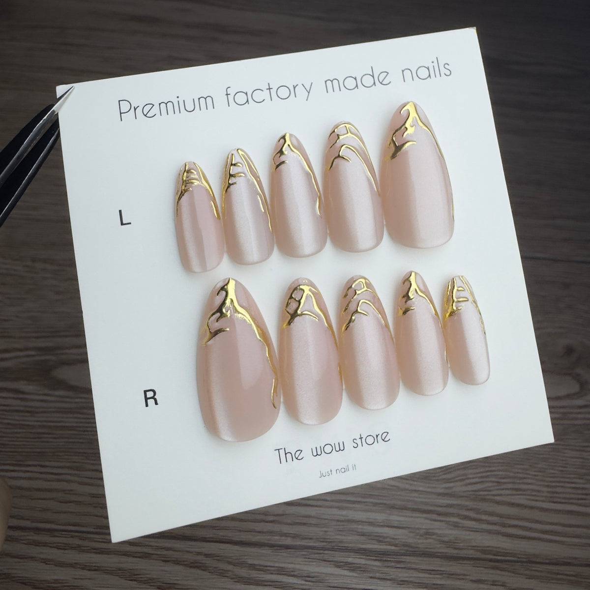 Moon polish - 24 nails set