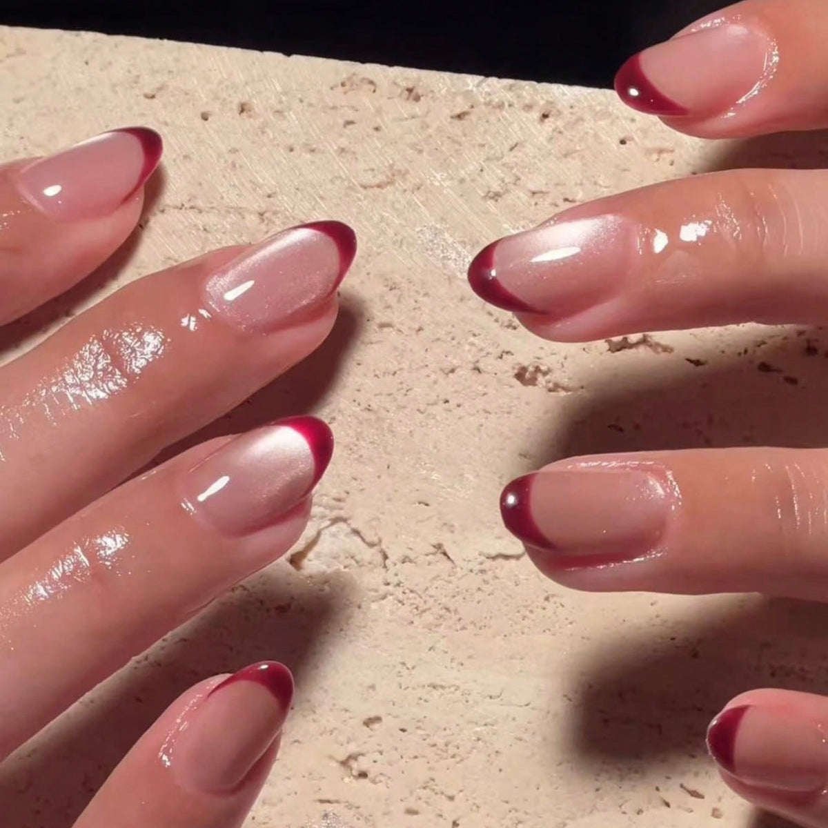 Aura wine - 24 nails set