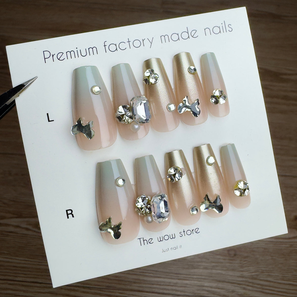 Beach - 24 nails set