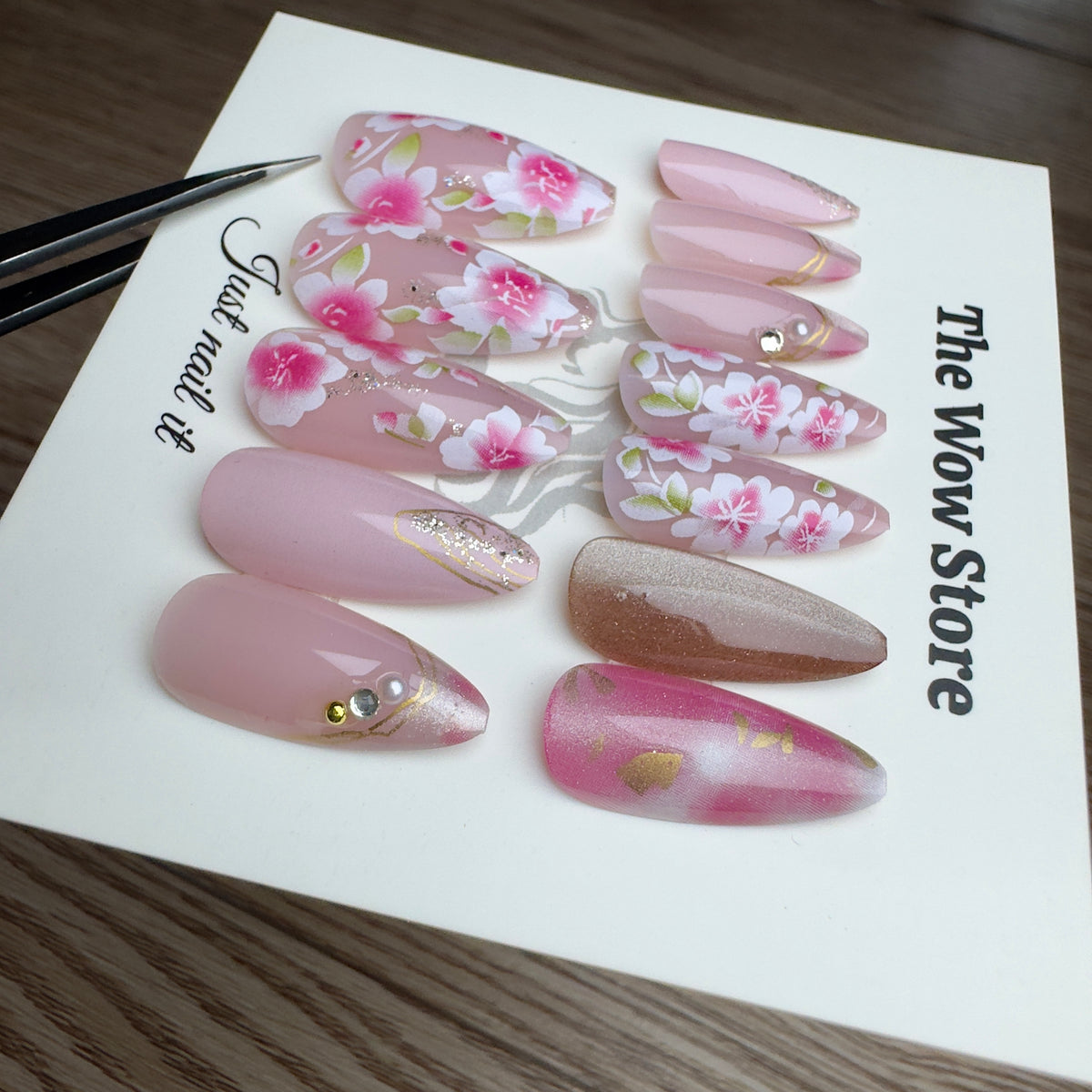 Spring - 24 nails set