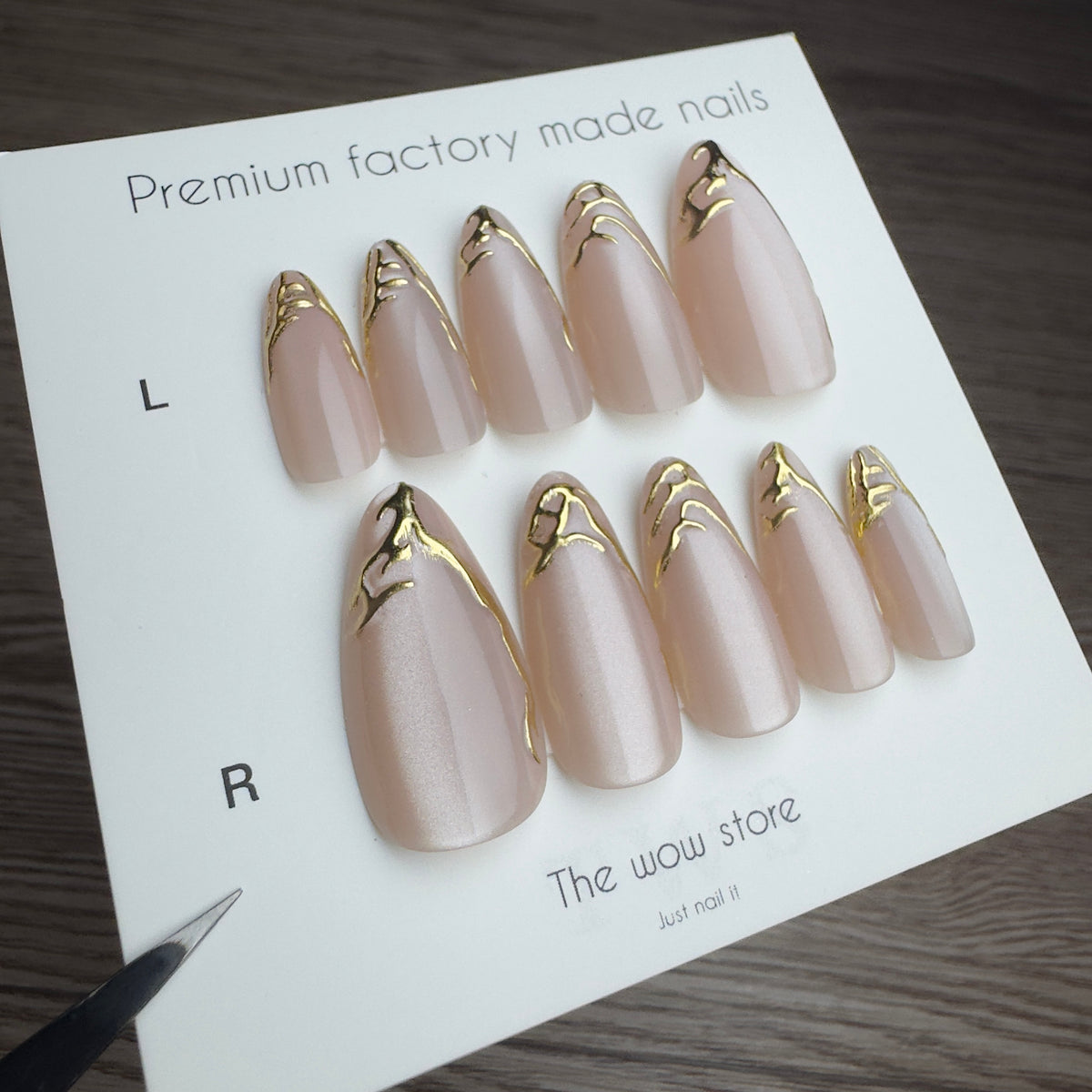 Moon polish - 24 nails set