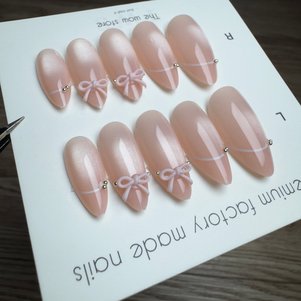 Pink passion - 24 nails set