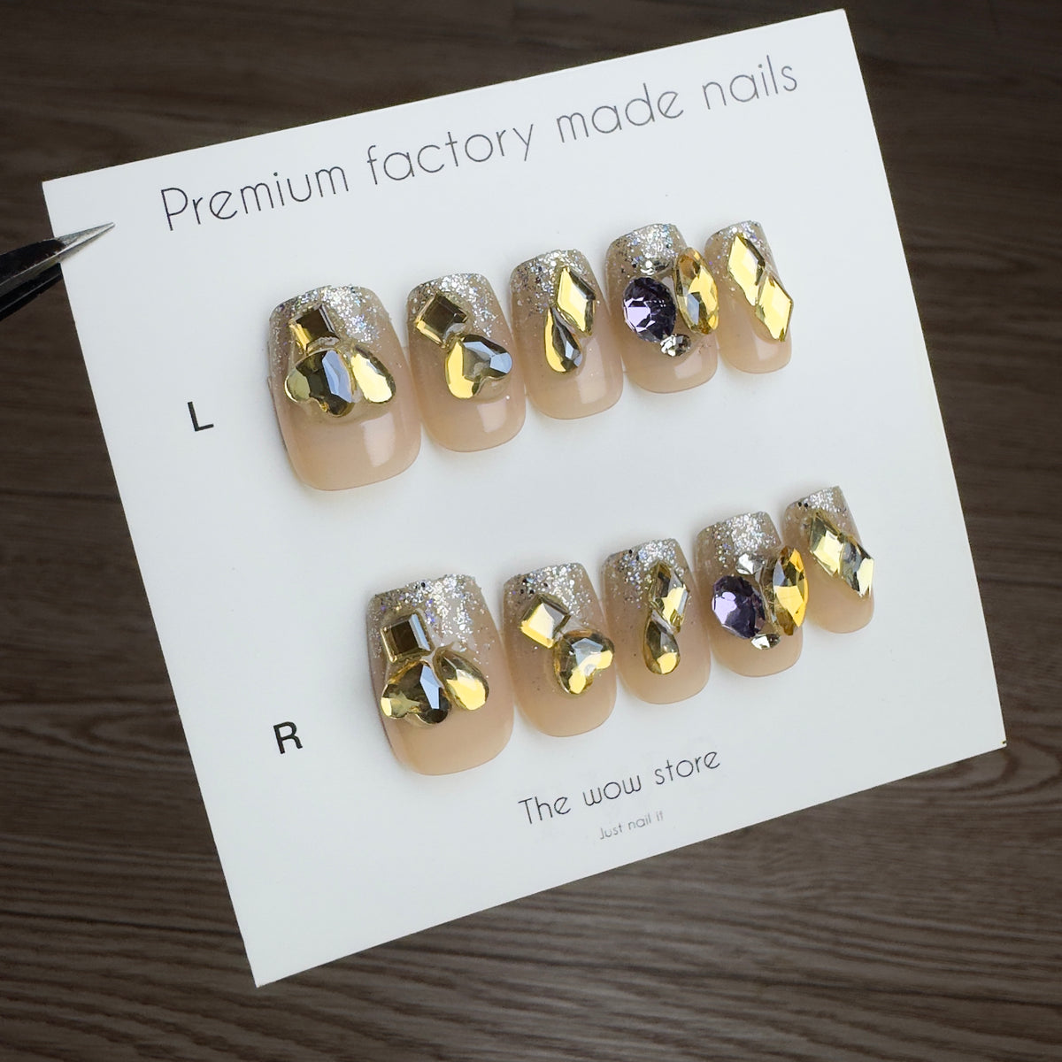 Tulips - 24 nails set