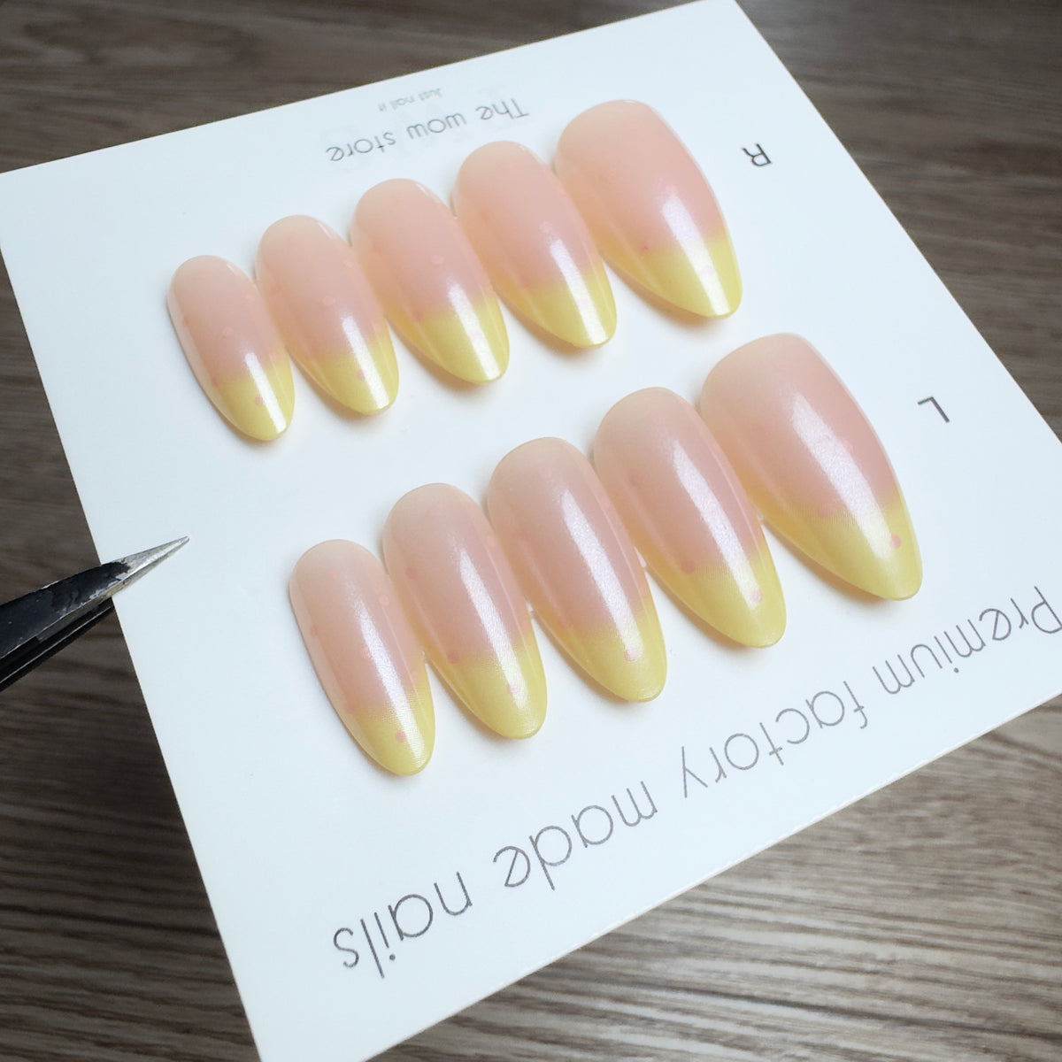 Buttercup - 24 nails set
