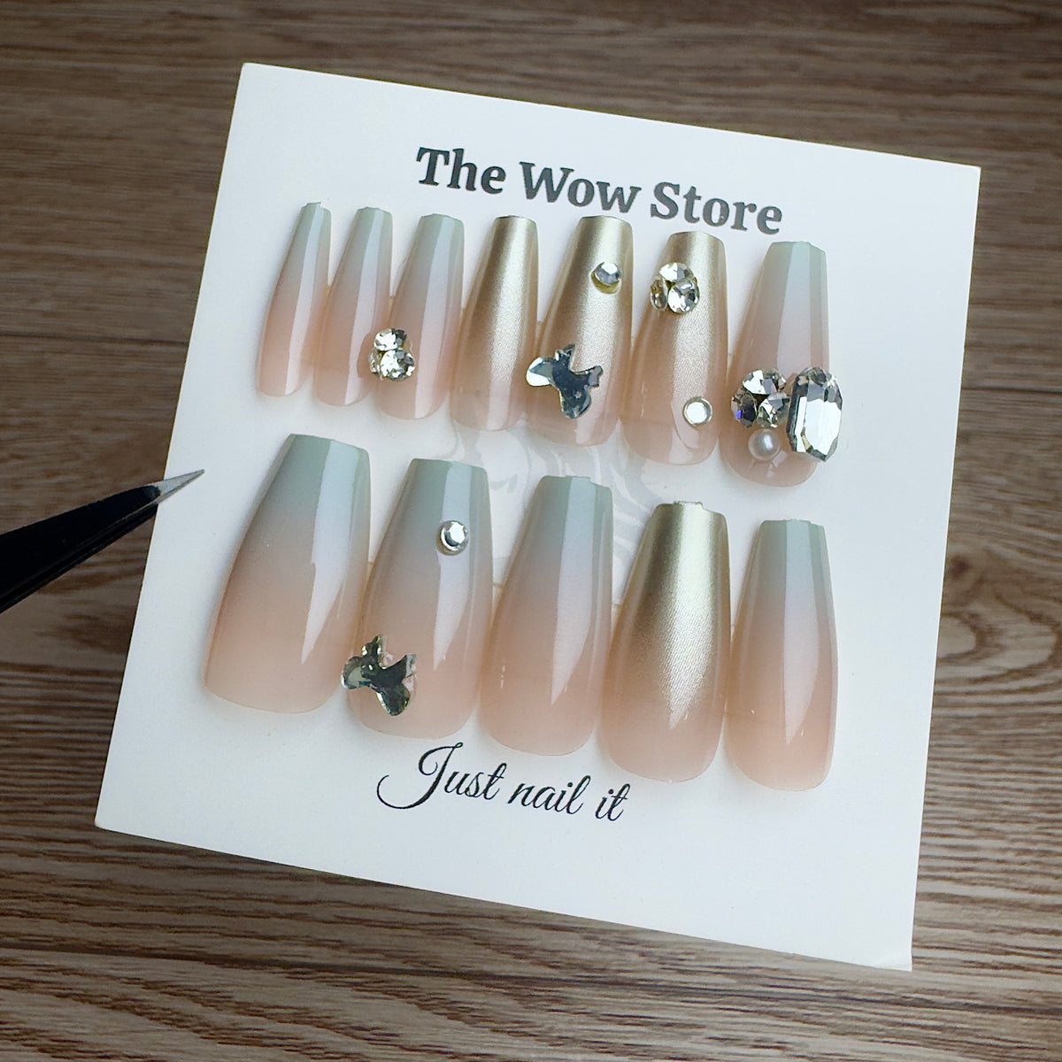 Beach - 24 nails set