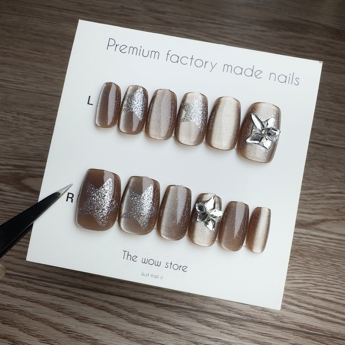 Coconut - 24 nails set