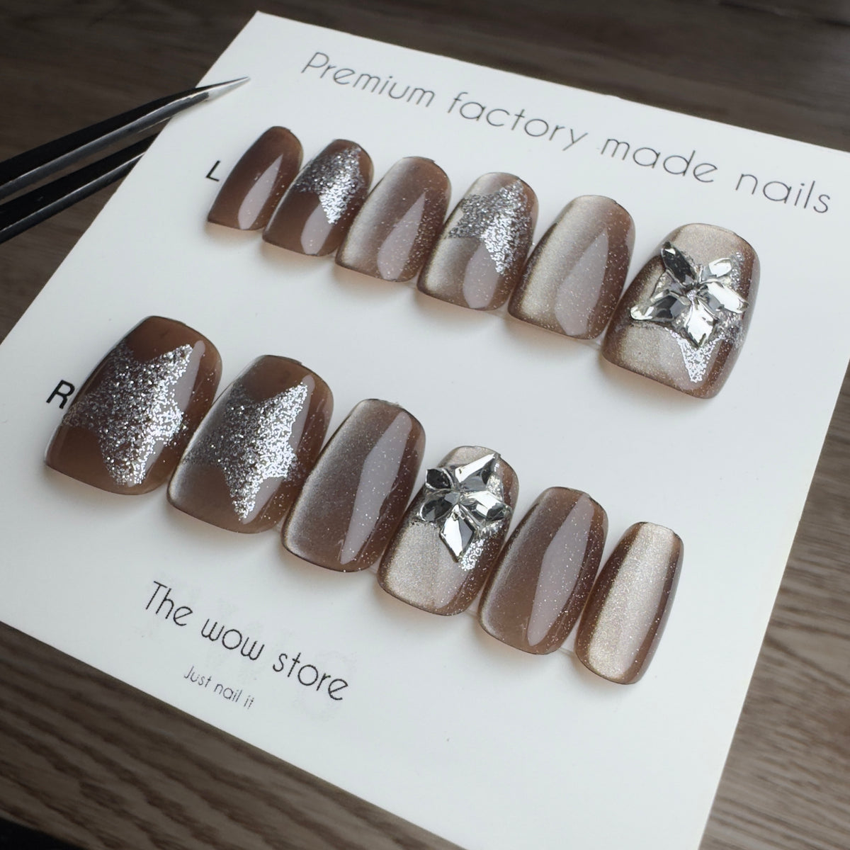 Coconut - 24 nails set