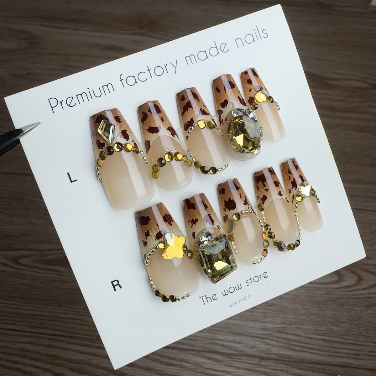 Smokin  - 24 nails set
