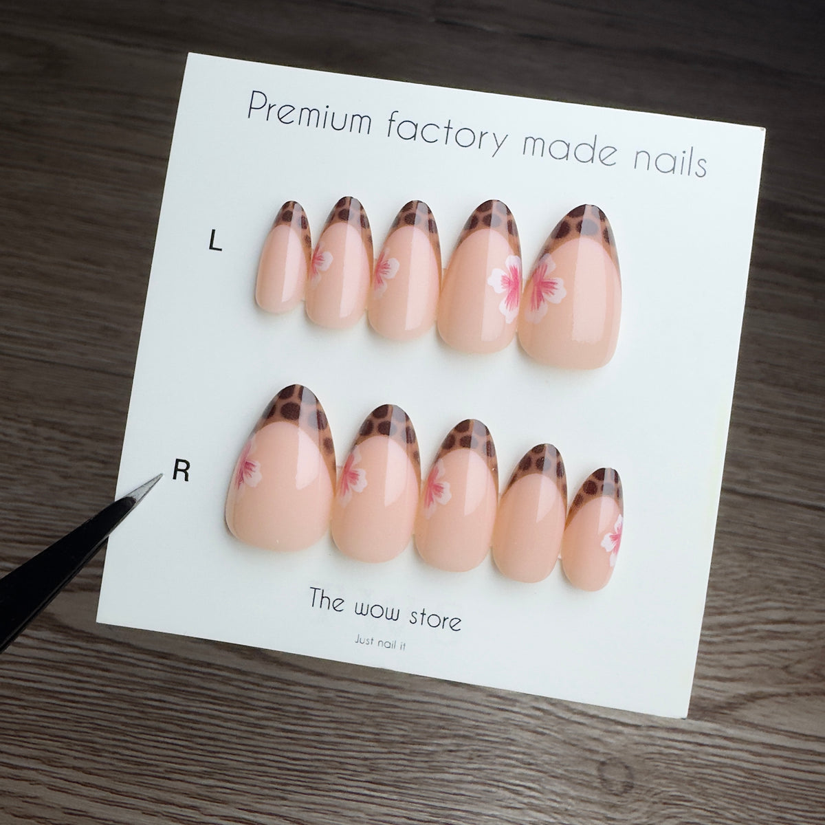 Daisy - 24 nails set