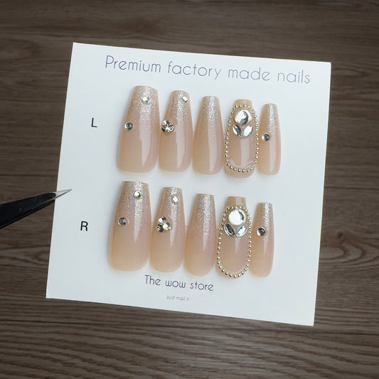 Bling - 24 nails set