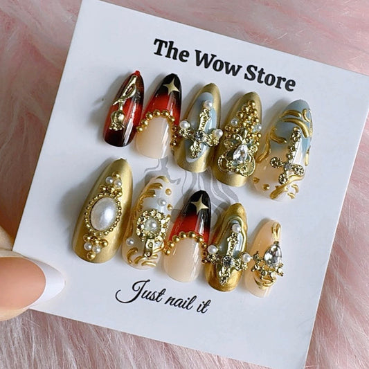 Bougie - 24 nails set