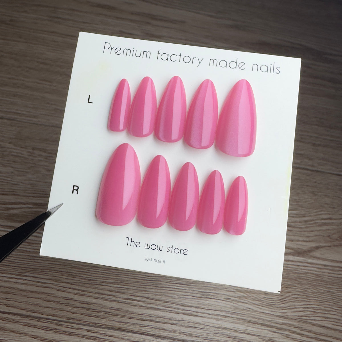 Pastel - 24 nails set