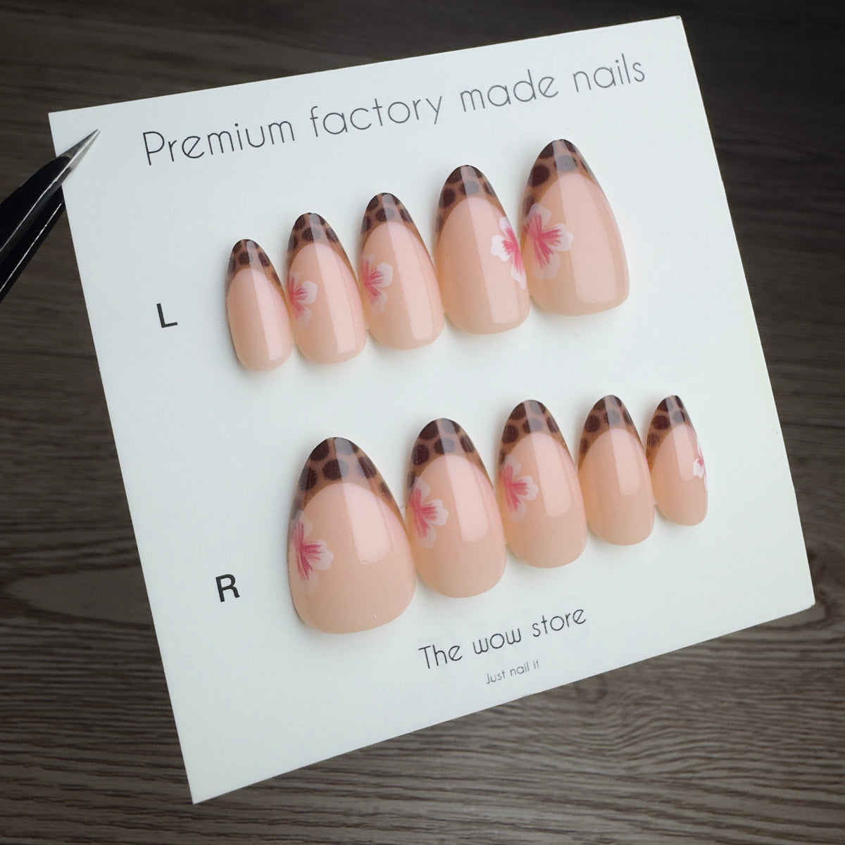 Daisy - 24 nails set