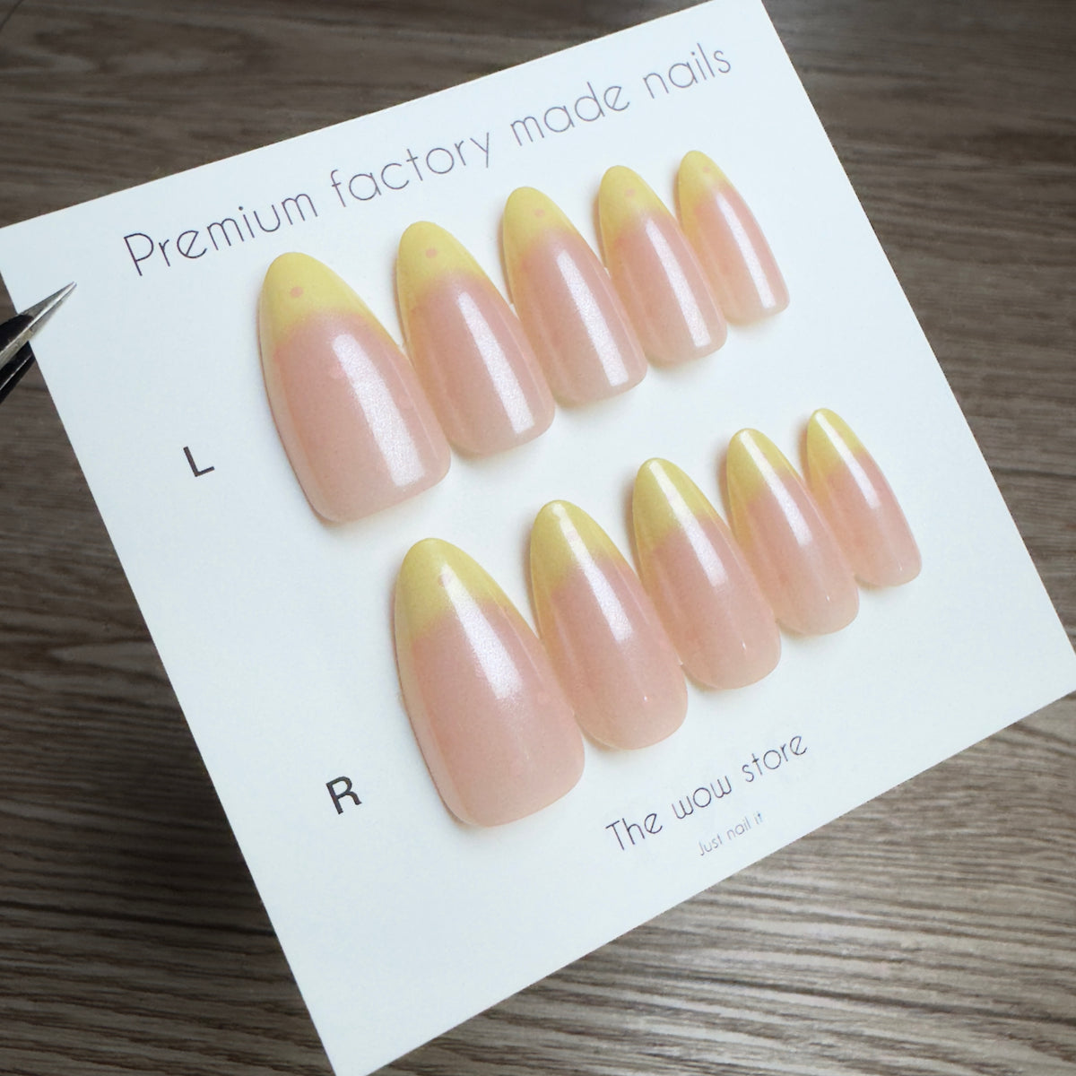 Buttercup - 24 nails set