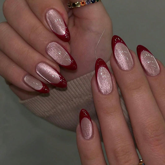 Cherry - 24 nails set