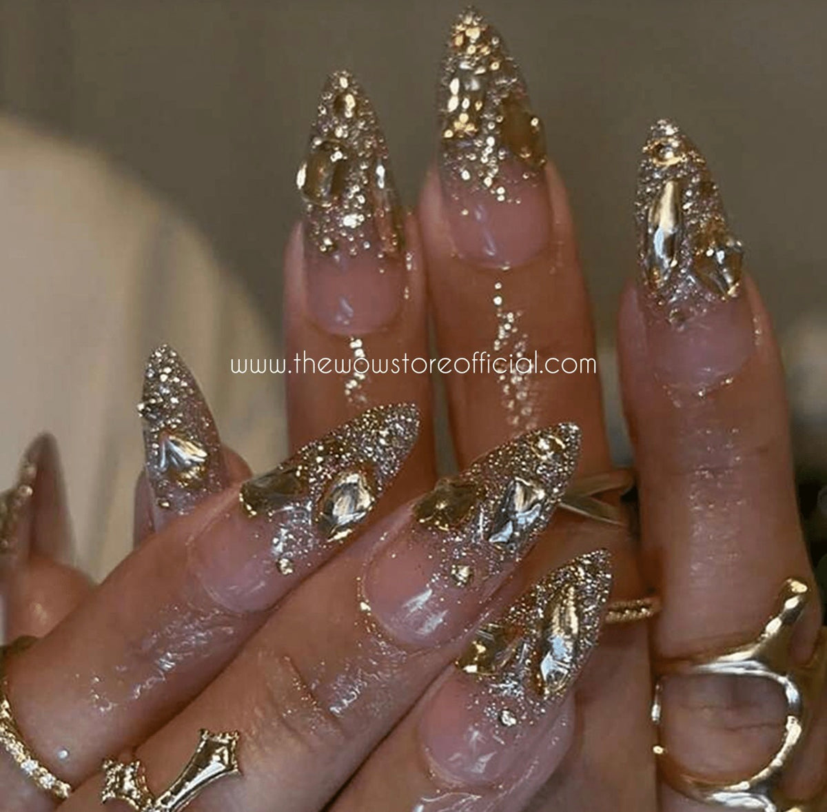 Cleopatra - 24 nails set