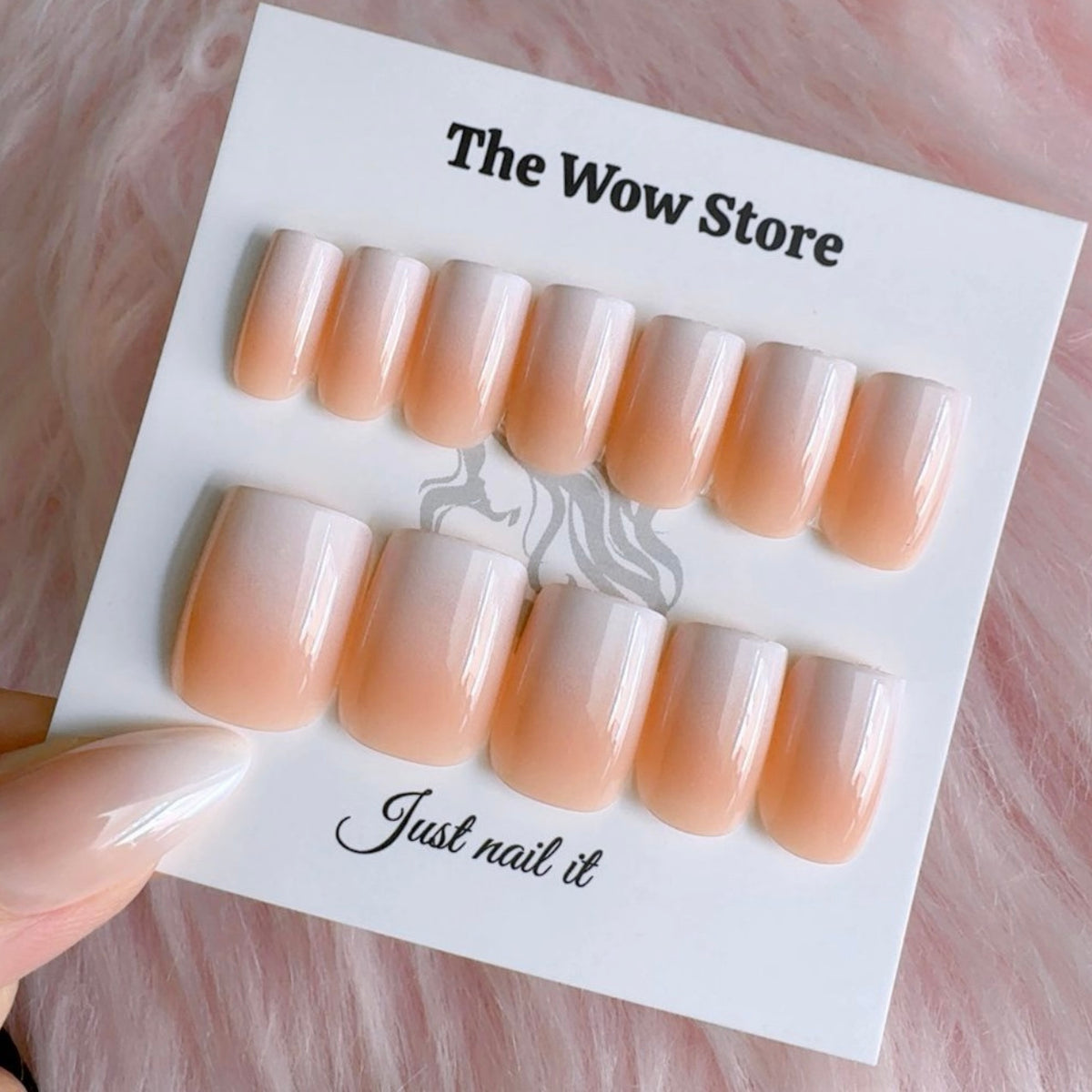 Candycane - 24 nails set