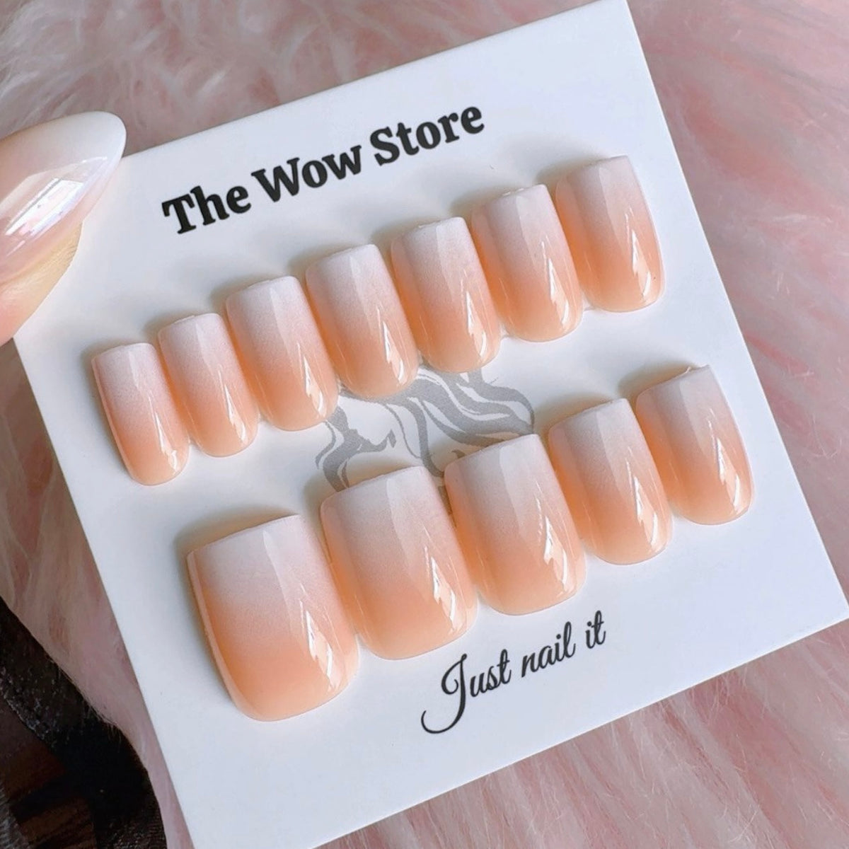 Candycane - 24 nails set
