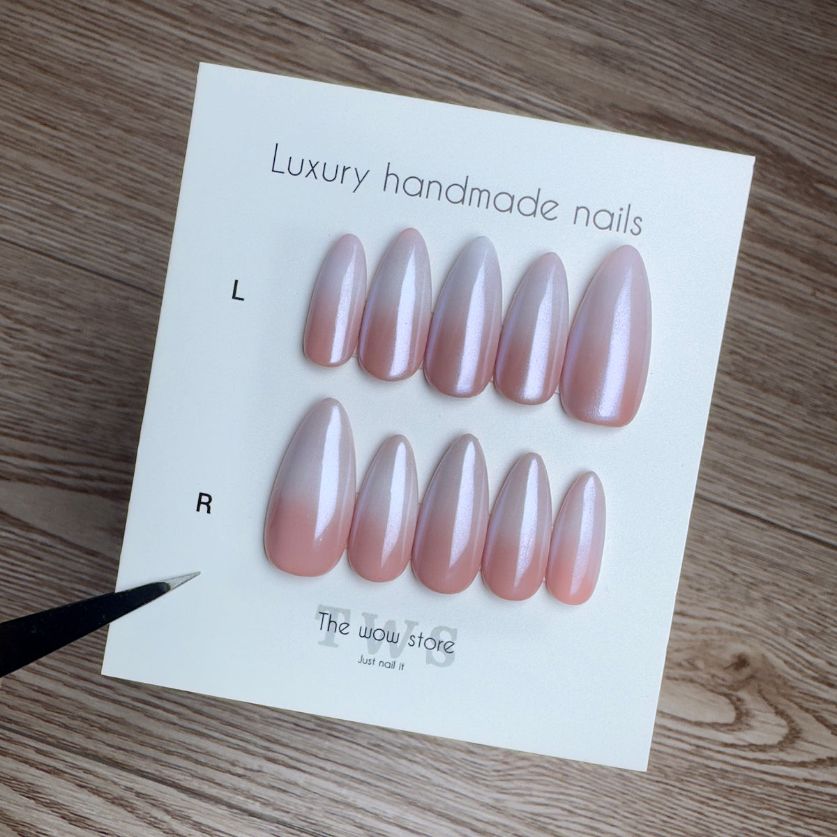 Chrome ombre - Handmade