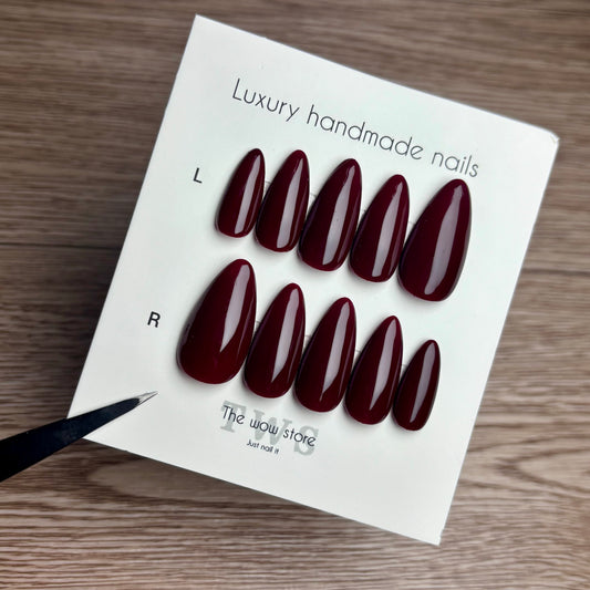 Cherry red - Handmade