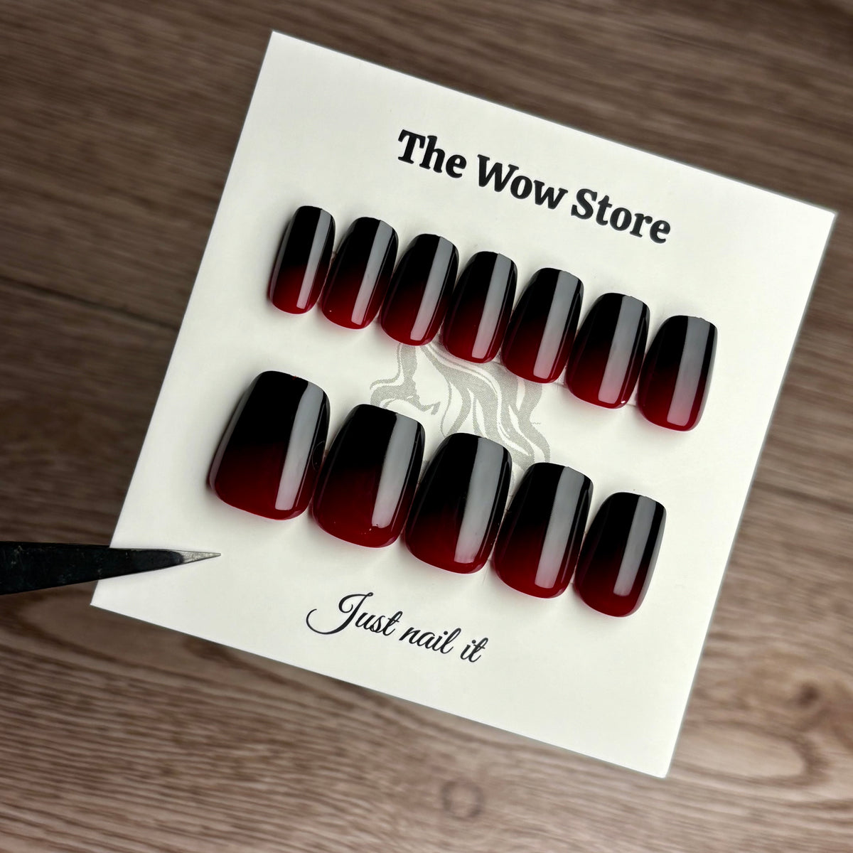 Bloody mary (short) - 24 nails set