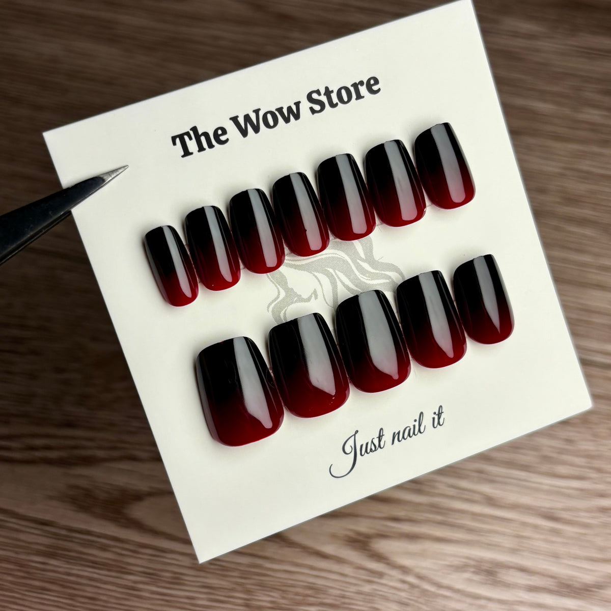 Bloody mary (short) - 24 nails set