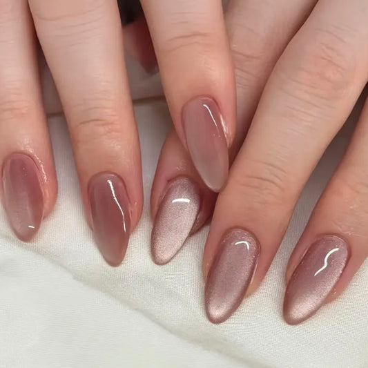 Chocolate brown - 24 nails set
